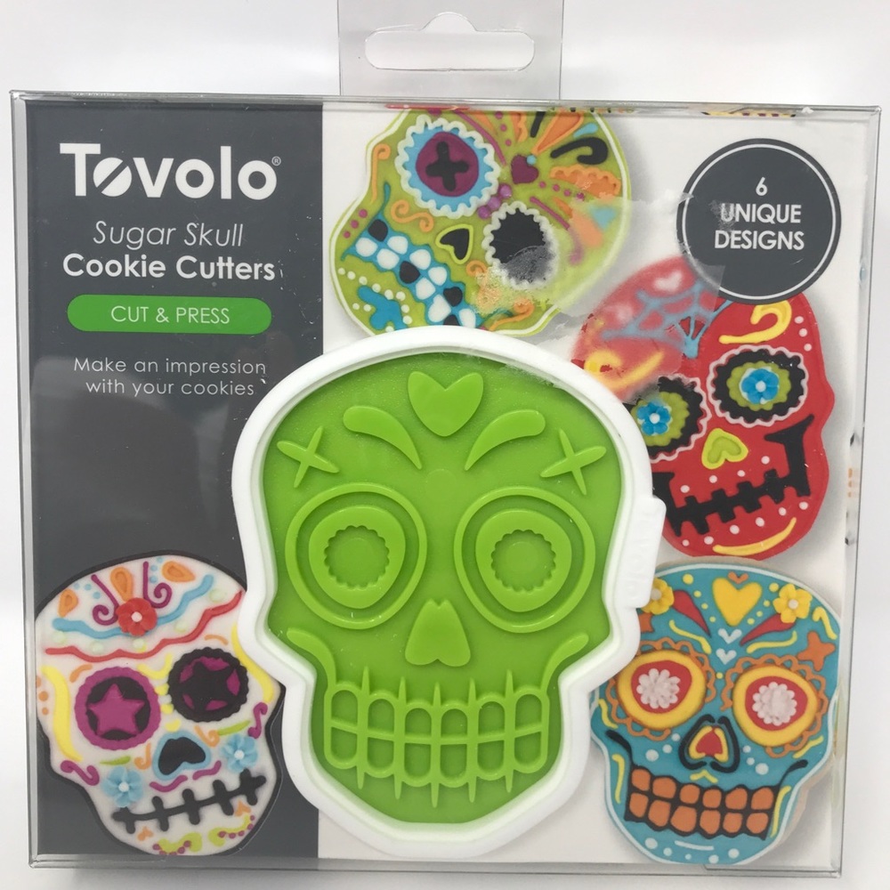 Day of the Dead Halloween Skull Cookie Cutters